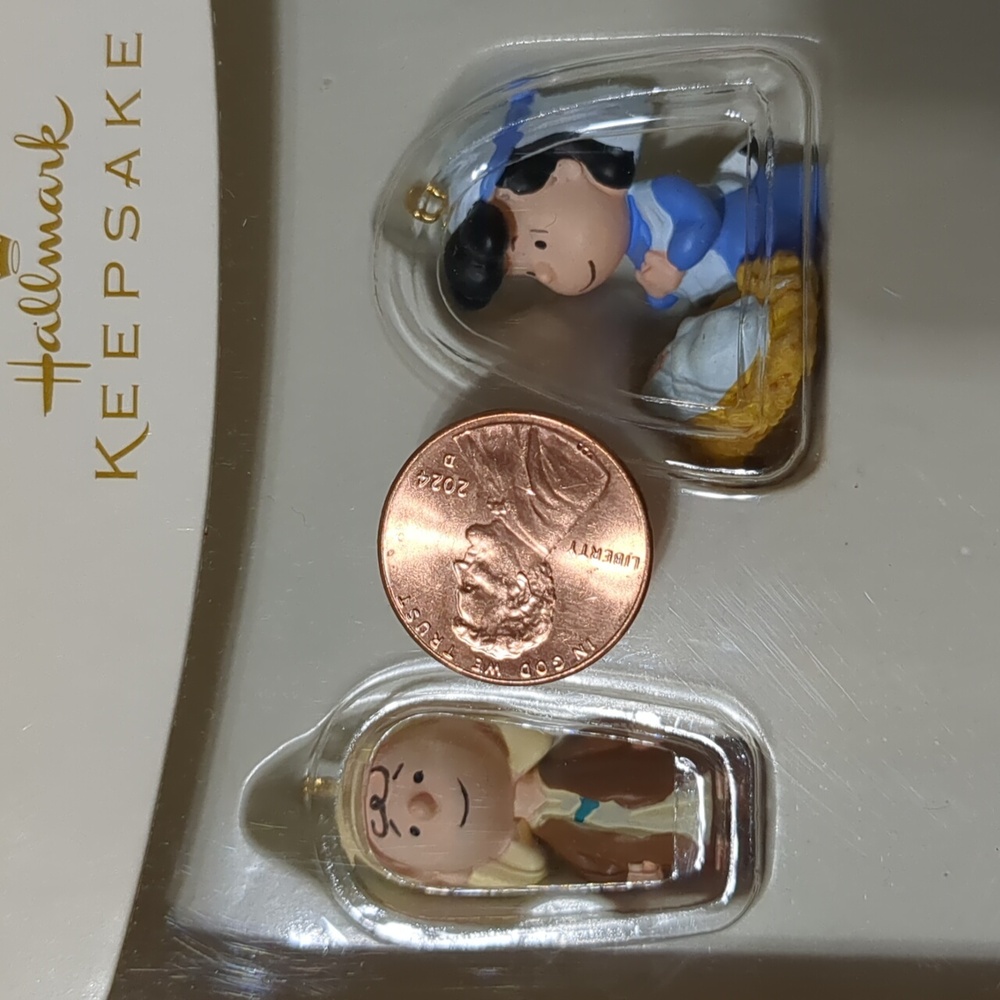 2006 Snoopy Peanuts Hallmark Christmas Pageant Miniature Collection Set NWT - Picture 10 of 10